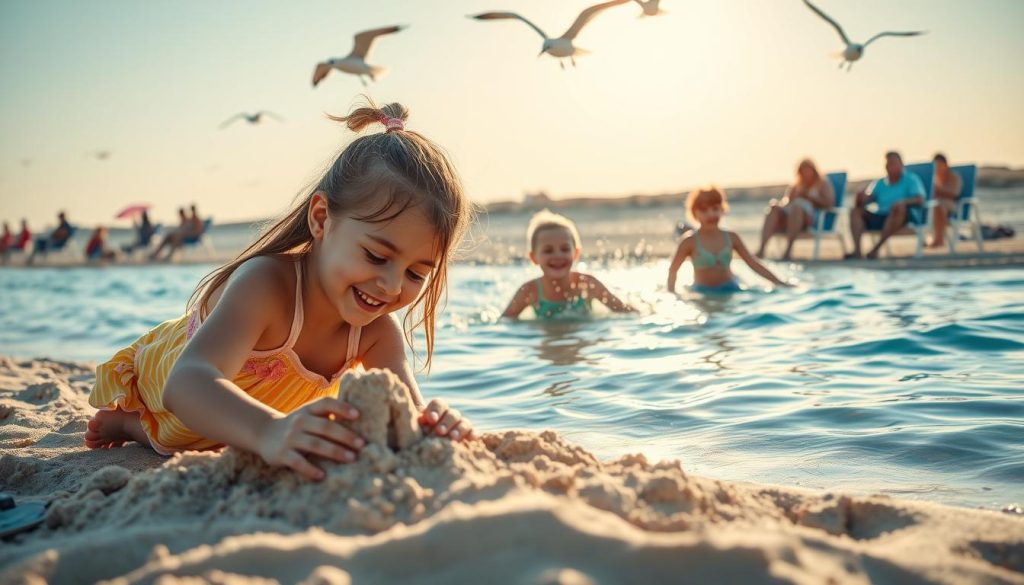 Child-friendly beach activities Child-friendly beach activities