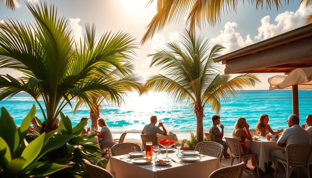 Eagle Beach dining Eagle Beach dining
