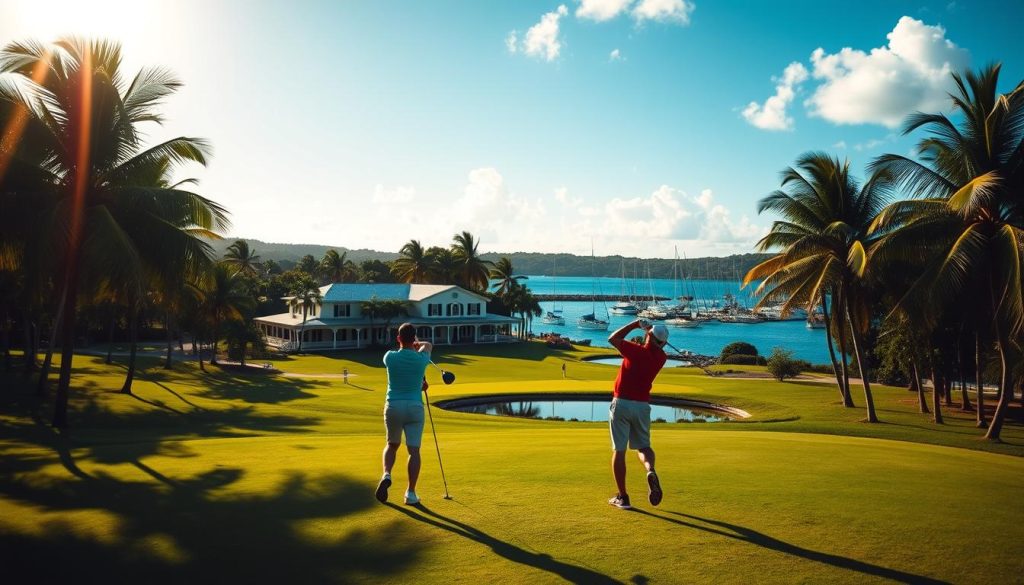 Golfing options in Jolly Harbour Golfing options in Jolly Harbour