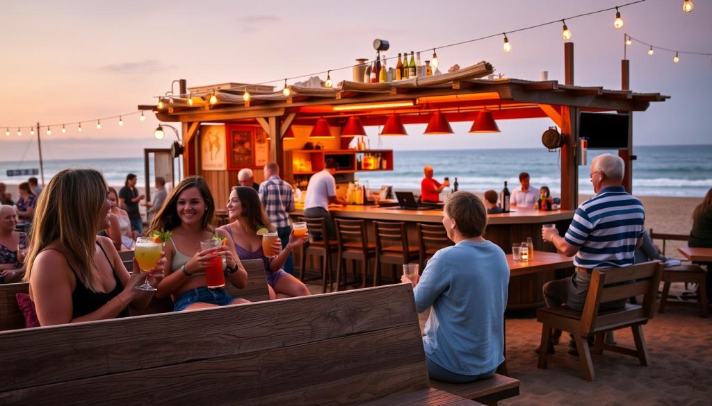 Half Moon Bay drinks by the beach Half Moon Bay drinks by the beach