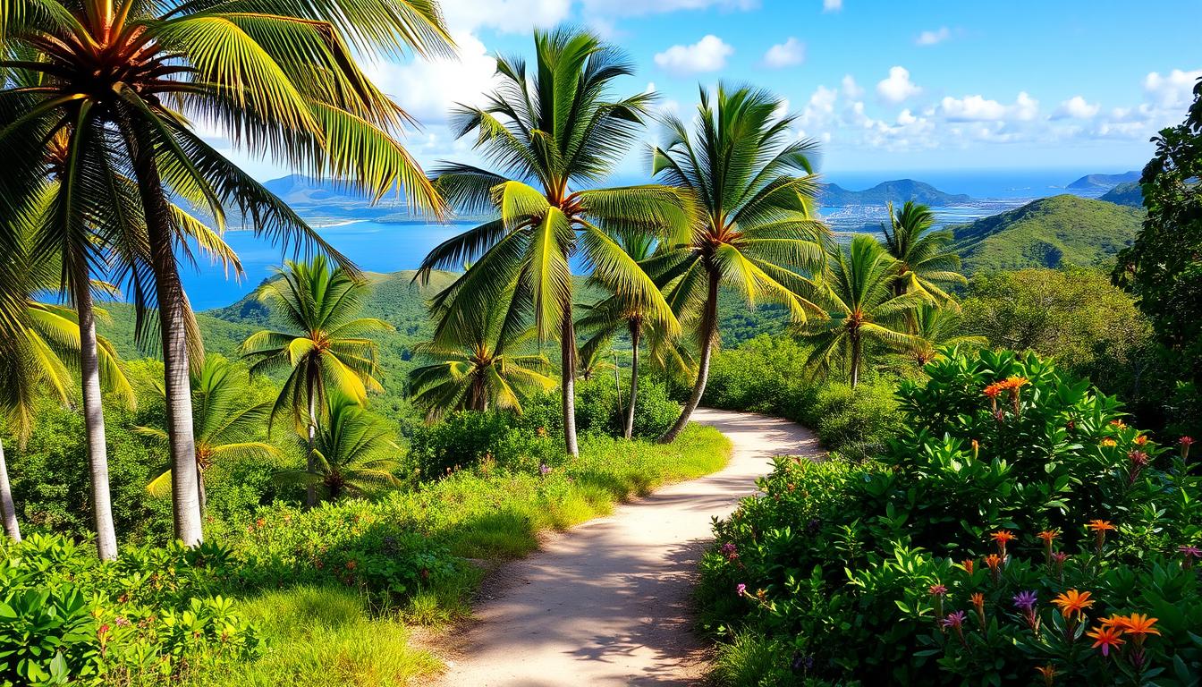 Hiking and nature trails near Jolly Harbour