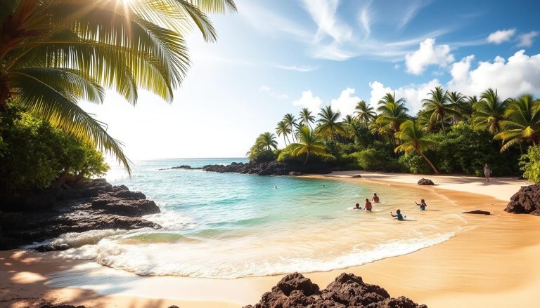 Is Baby Beach crowded?