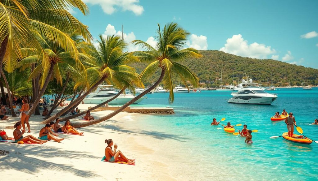 Jolly Harbour beach activities Jolly Harbour beach activities