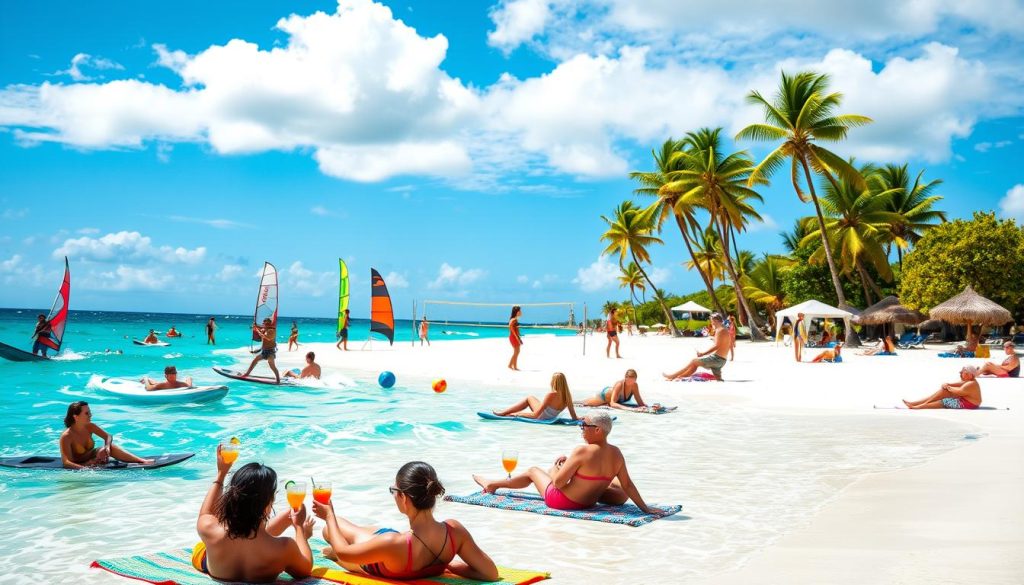 Oranjestad beach activities Oranjestad beach activities