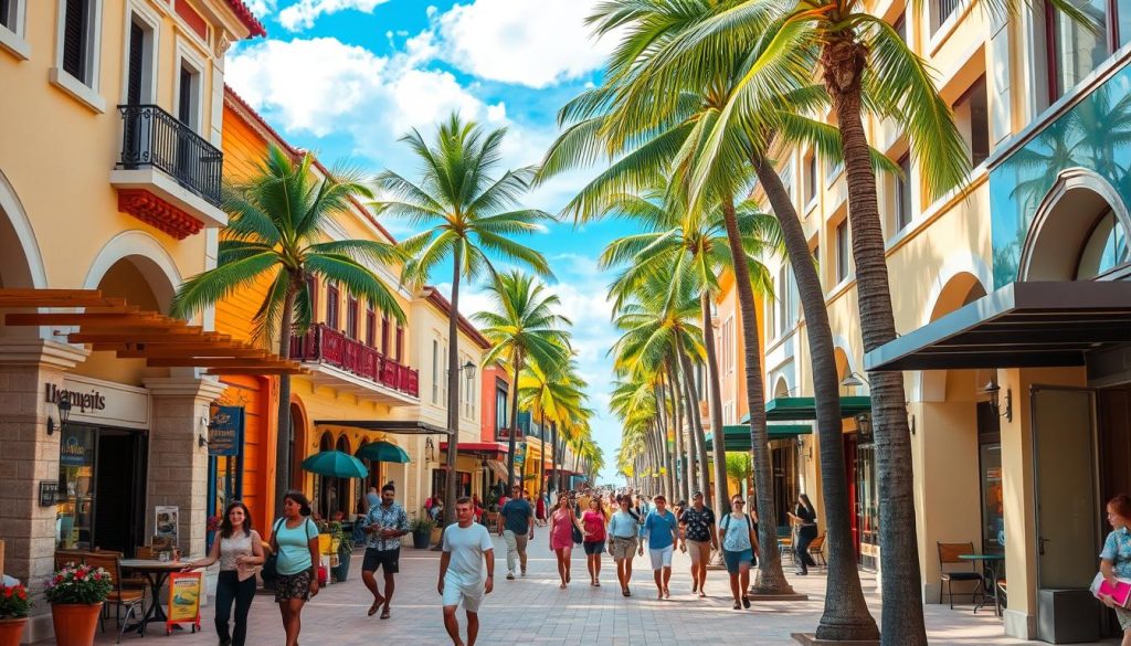 Oranjestad shopping areas Oranjestad shopping areas