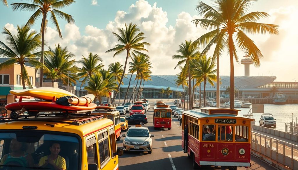 Oranjestad transportation options Oranjestad transportation options