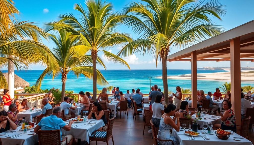 Palm Beach Aruba dining Palm Beach Aruba dining