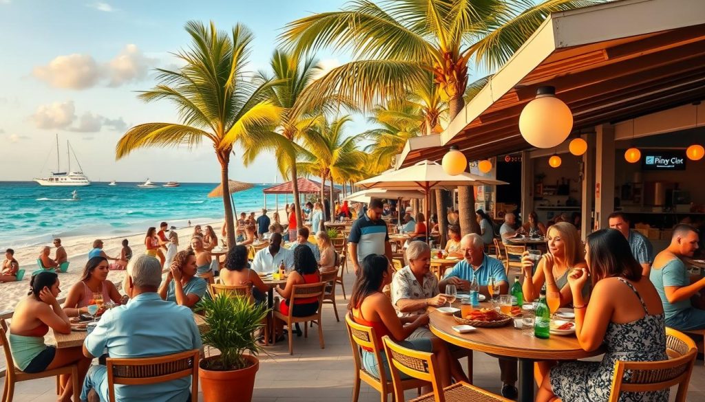 Palm Beach Aruba dining options Palm Beach Aruba dining options