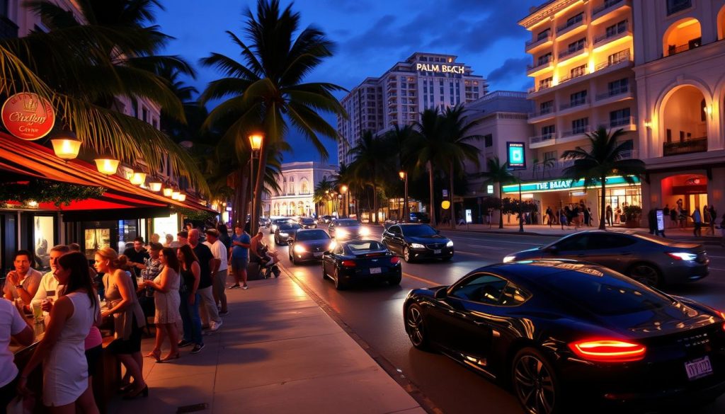 Palm Beach nightlife scene Palm Beach nightlife scene