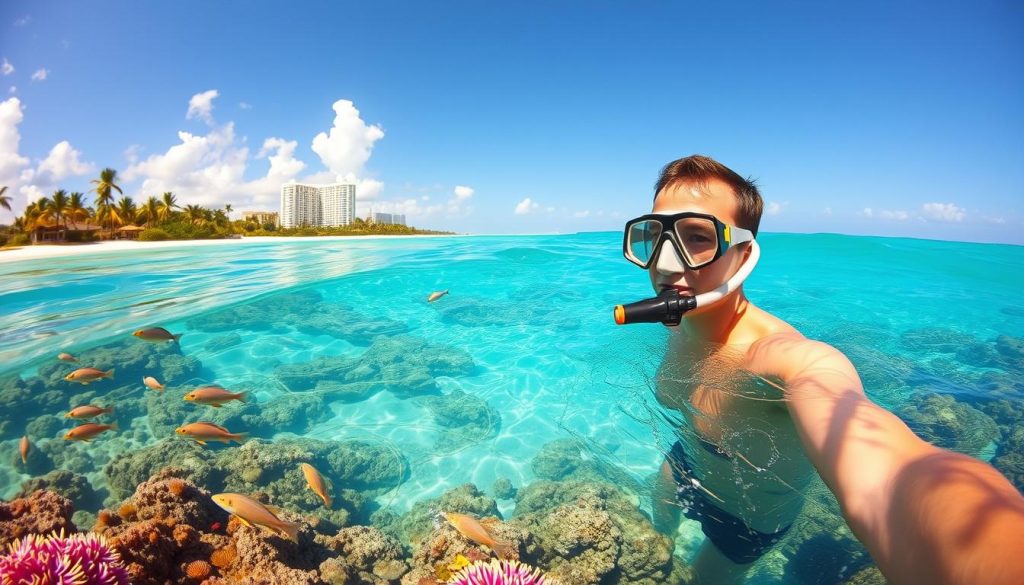 Snorkeling in Palm Beach Aruba Snorkeling in Palm Beach Aruba