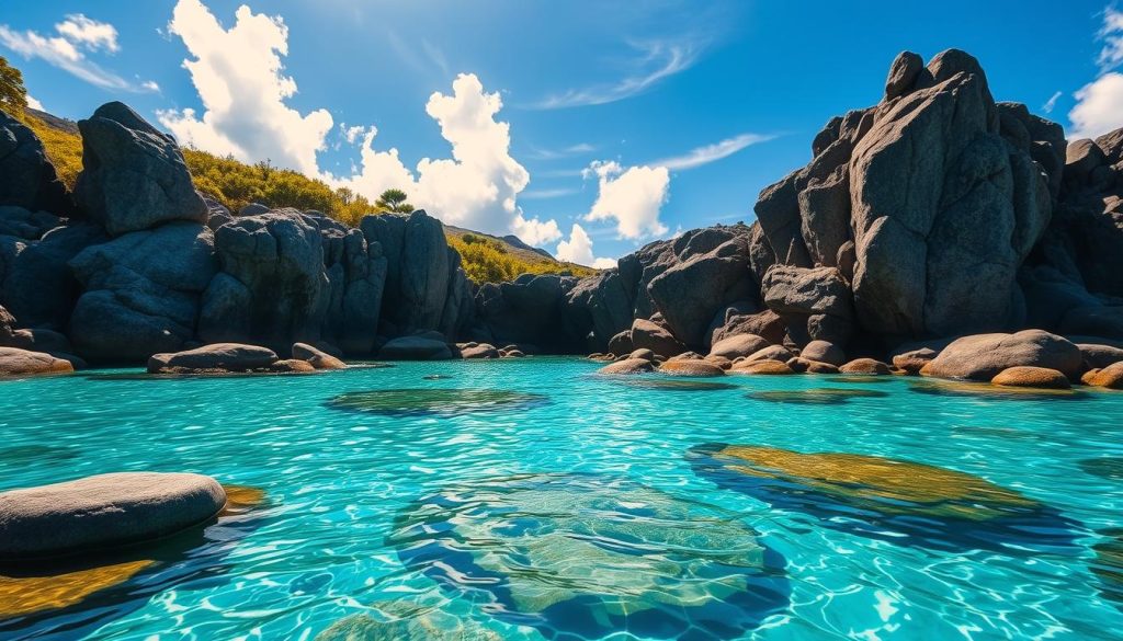 The Baths in Virgin Gorda The Baths in Virgin Gorda