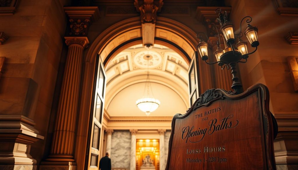 The Baths opening times The Baths opening times