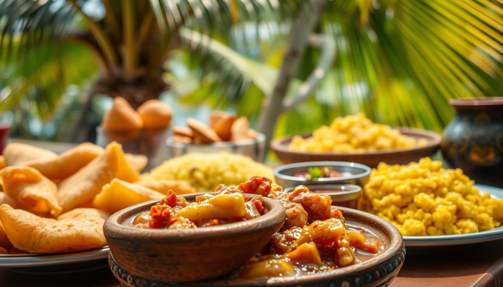 Traditional Aruban dishes Traditional Aruban dishes
