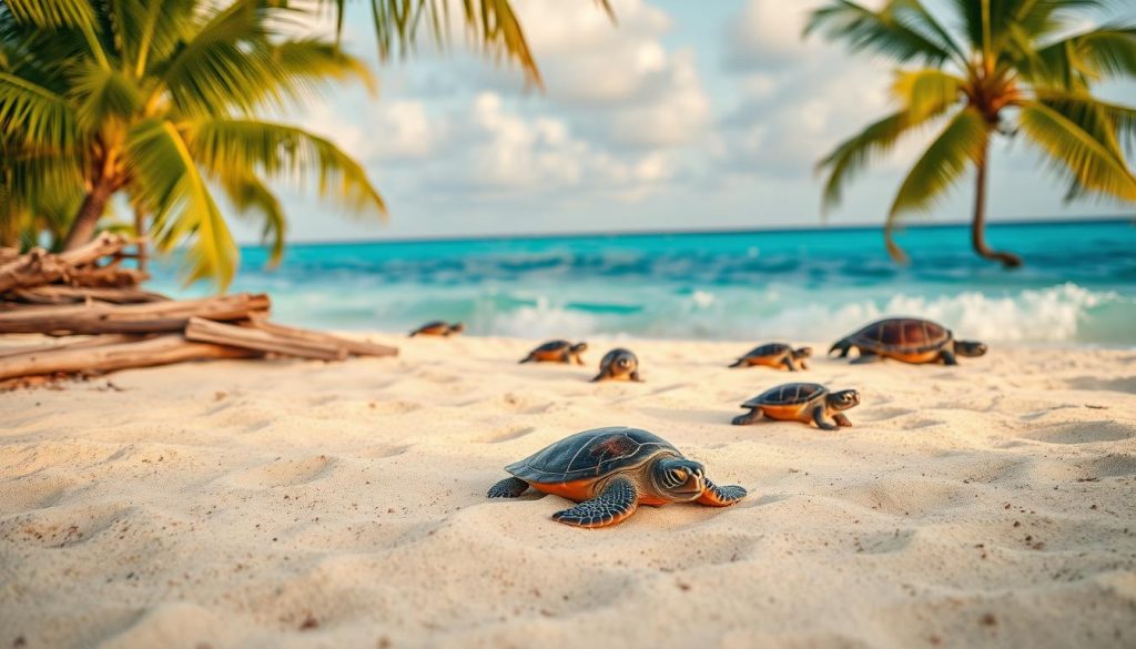 Turtle conservation in Aruba Turtle conservation in Aruba