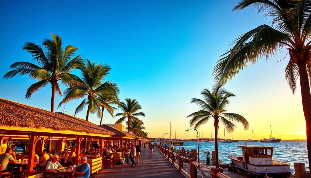 Waterfront restaurants in Oranjestad Waterfront restaurants in Oranjestad