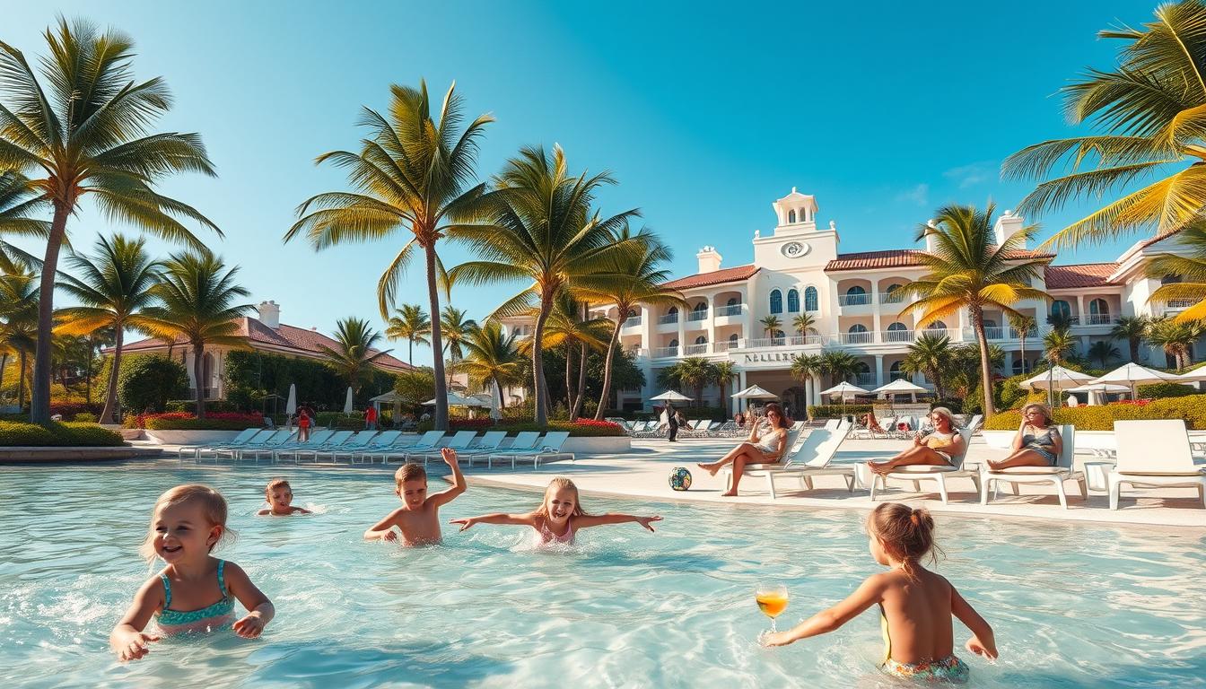 What are the best resorts in Palm Beach for families?