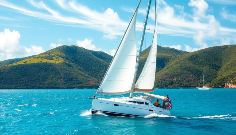 What are the sailing options from Road Town, Tortola?