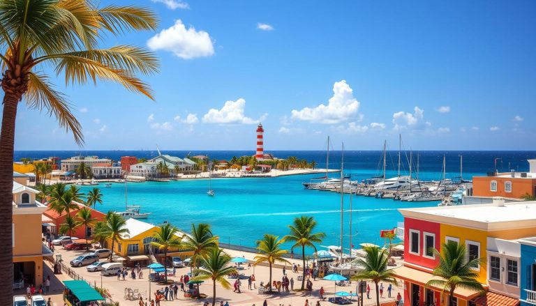What is the best time of year to visit Oranjestad for good weather?