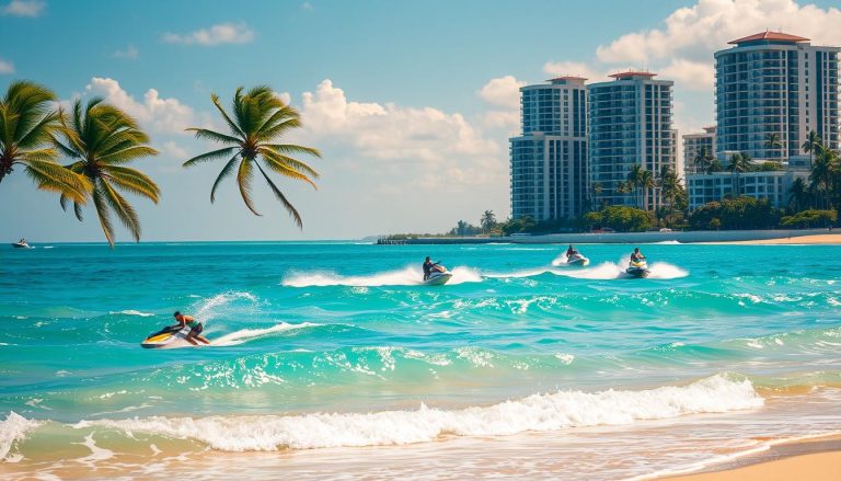 What water sports activities are available in Palm Beach?