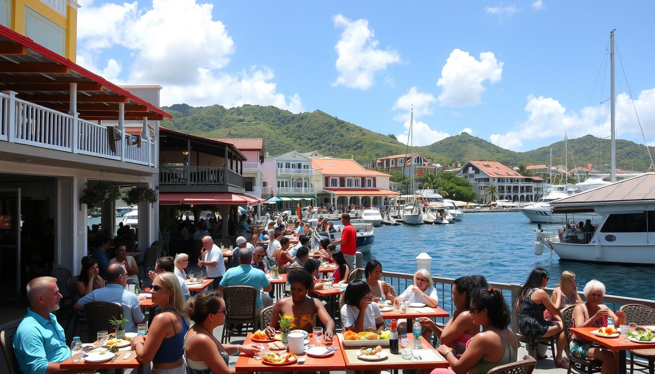 Where to eat in Jolly Harbour?