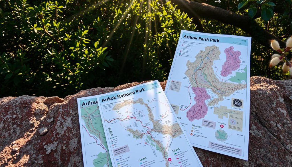 arikok national park hiking maps arikok national park hiking maps