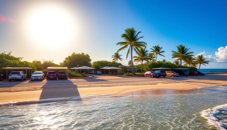 baby beach aruba parking