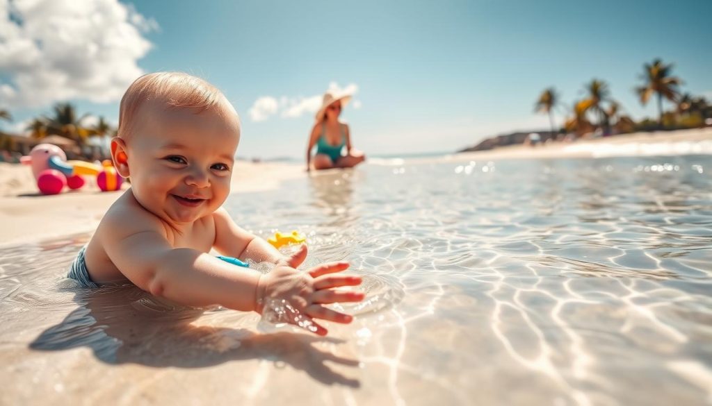 baby beach shallow waters baby beach shallow waters