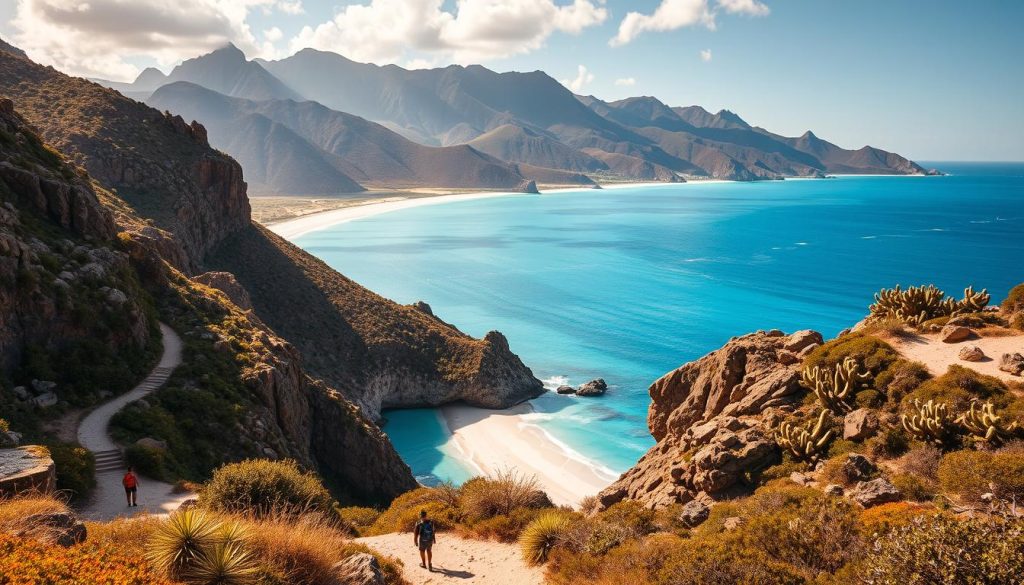 coastal hiking routes in Arikok National Park coastal hiking routes in Arikok National Park