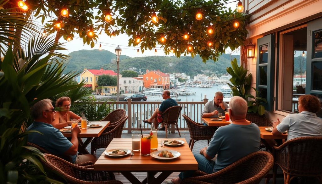 dining in Tortola dining in Tortola