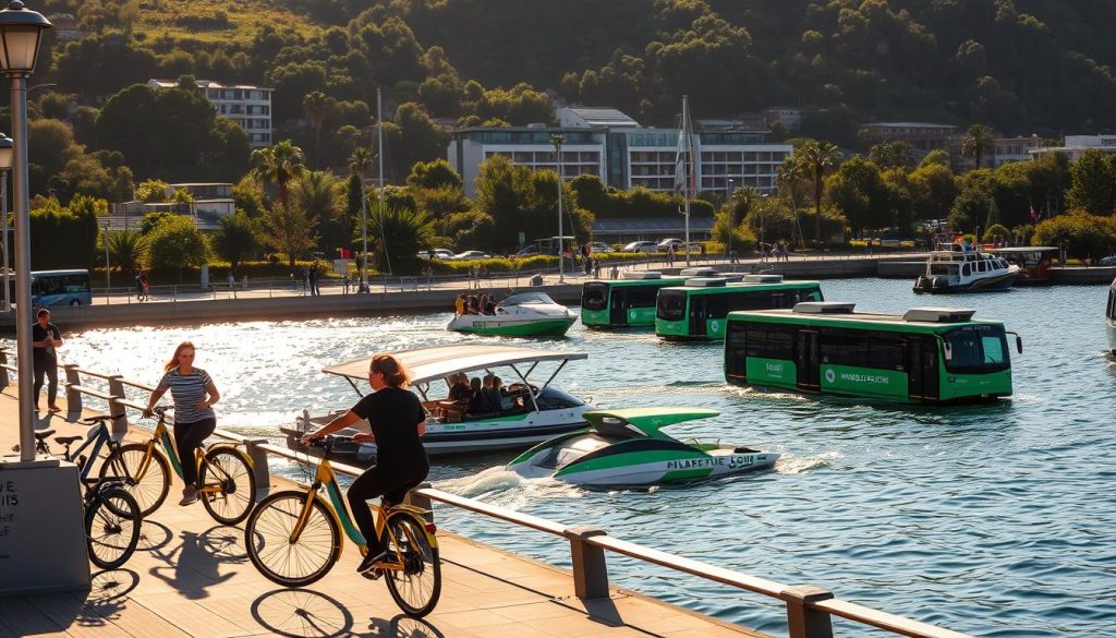 environmentally-friendly transport environmentally-friendly transport