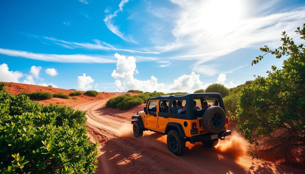 guided jeep tours Aruba guided jeep tours Aruba