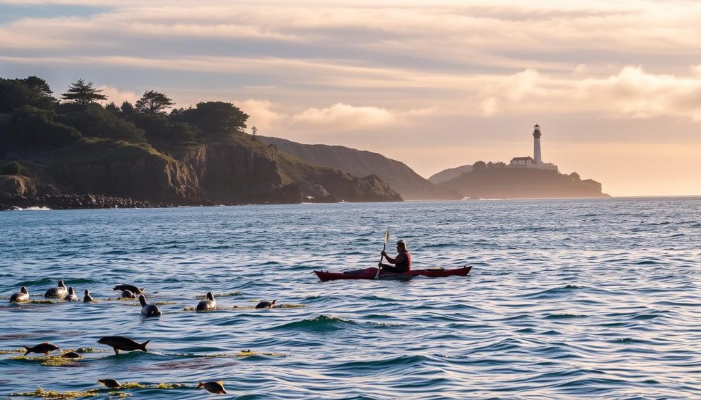 half moon bay coastal kayaking half moon bay coastal kayaking