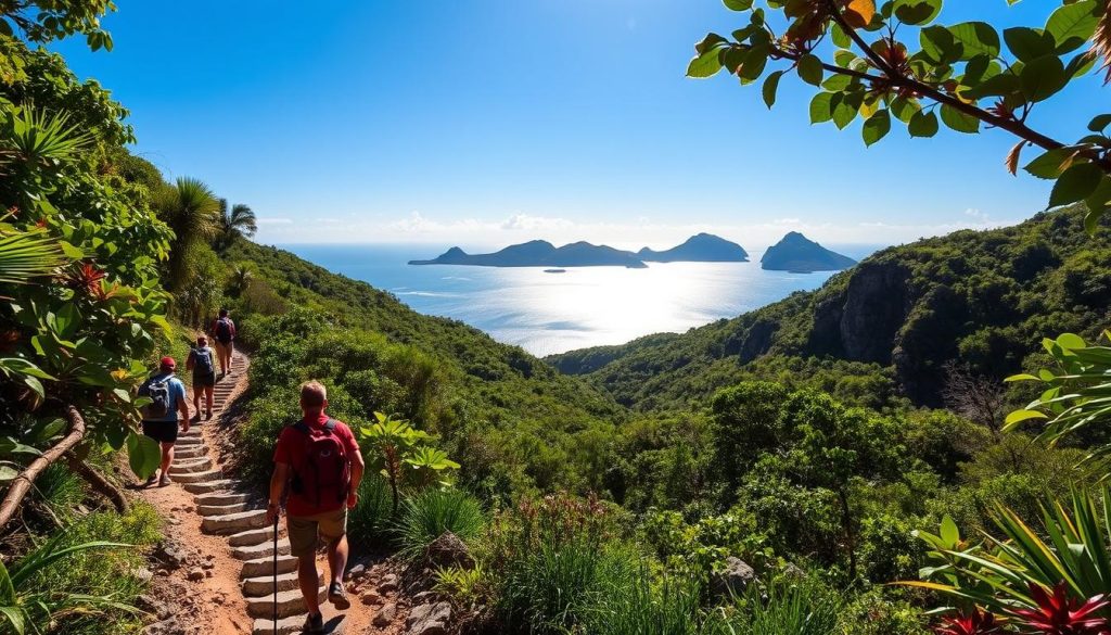 hiking routes in the British Virgin Islands hiking routes in the British Virgin Islands