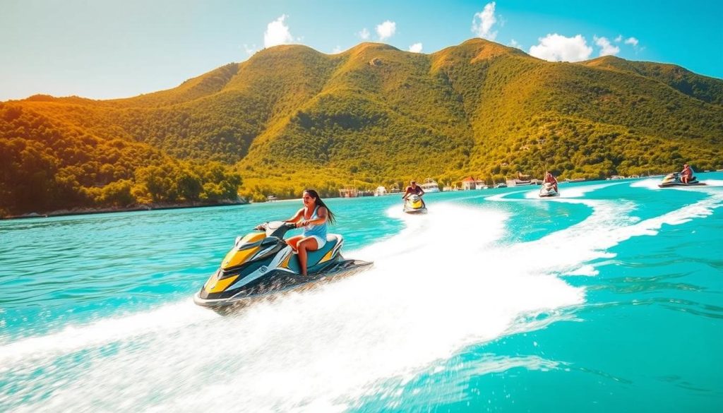 jet skiing in Jolly Harbour jet skiing in Jolly Harbour