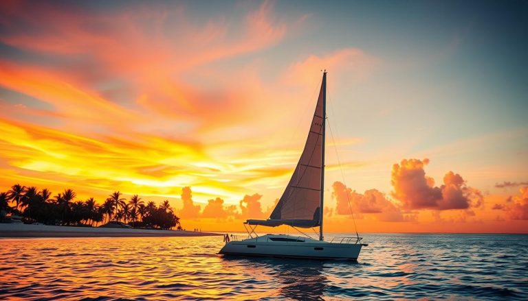 palm beach aruba sunset sail