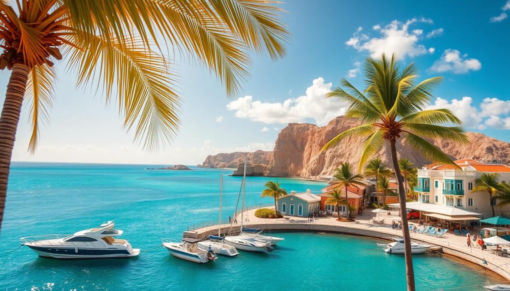 picturesque views of oranjestad picturesque views of oranjestad