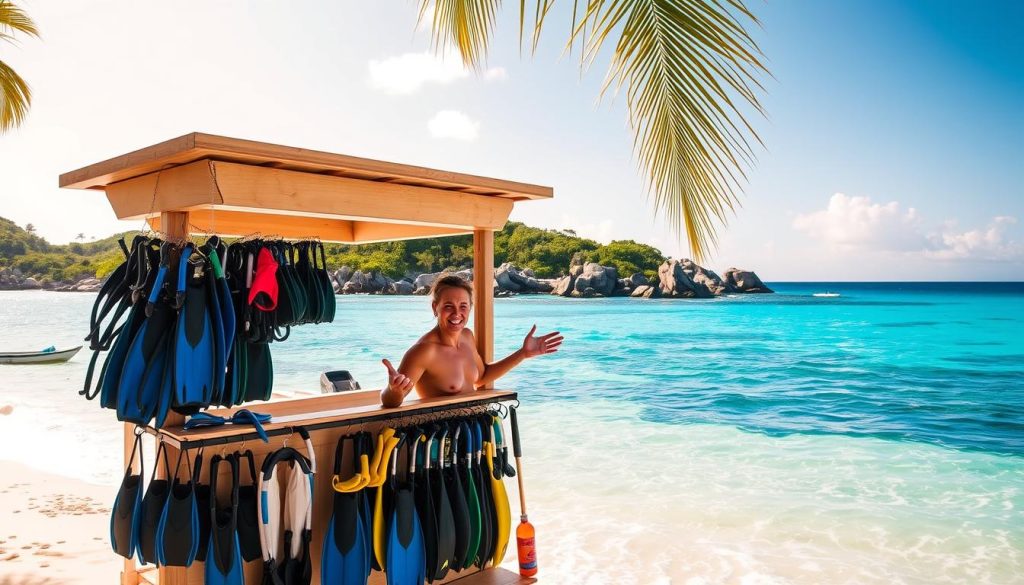 renting snorkel gear in Virgin Gorda renting snorkel gear in Virgin Gorda