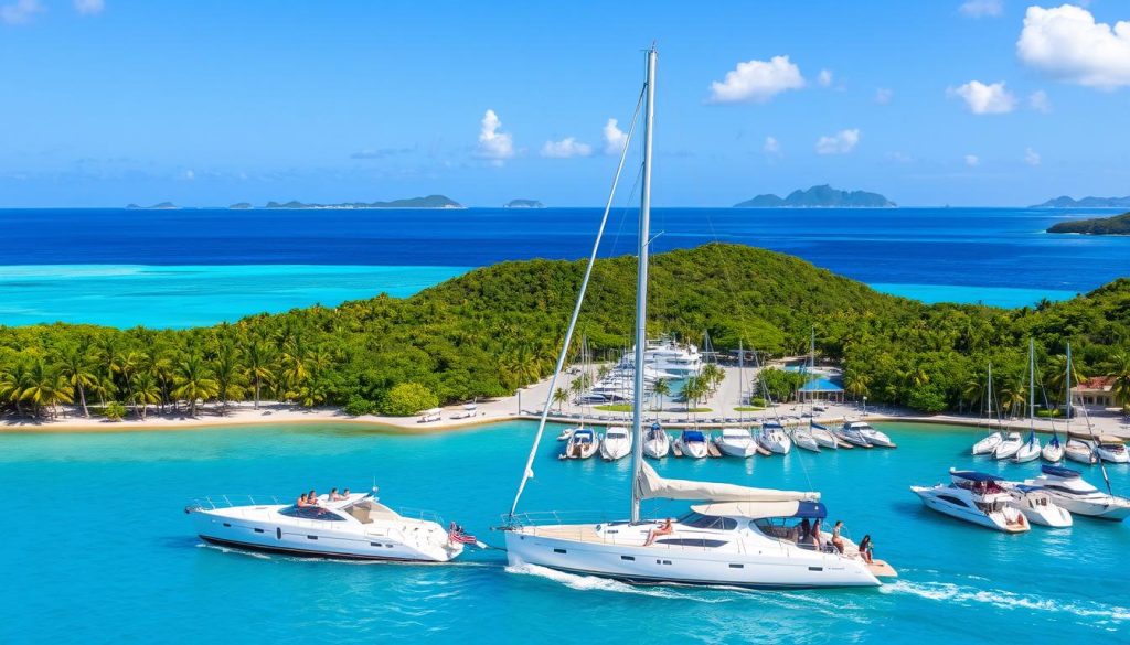 sailing in Antigua sailing in Antigua
