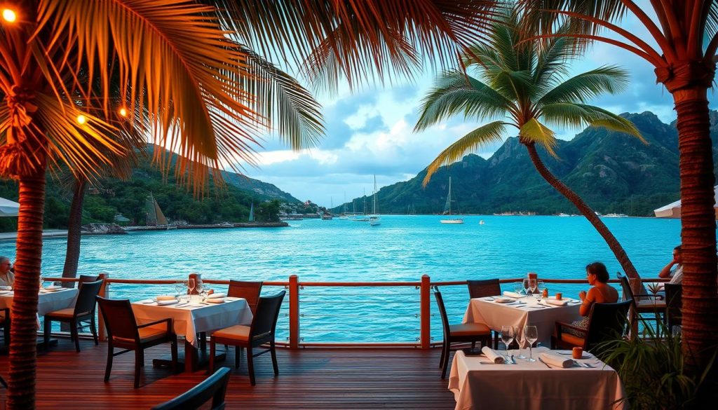 waterfront dining in Tortola waterfront dining in Tortola