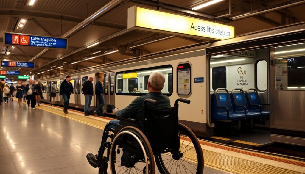 Accessibility features in BrasÃlia transport Accessibility features in BrasÃlia transport