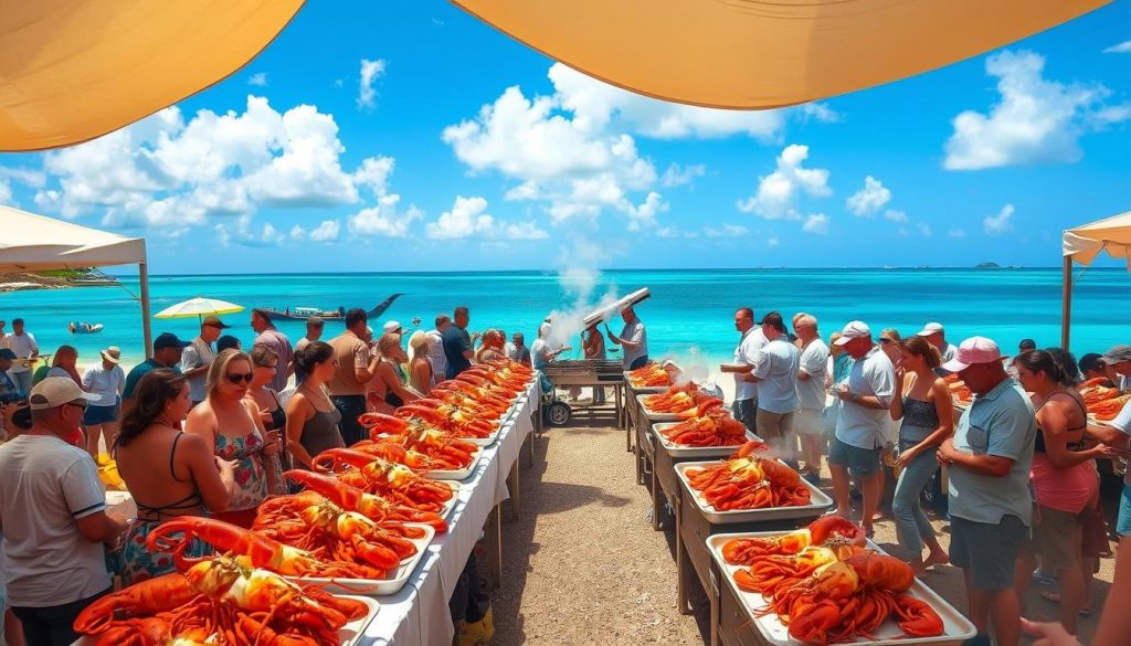 Anegada lobster festival Anegada lobster festival