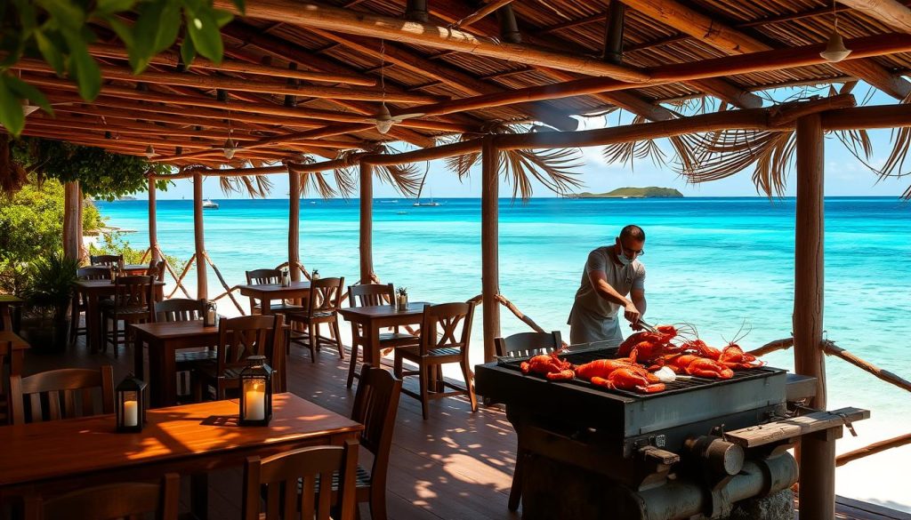 Anegada lobster restaurant Anegada lobster restaurant