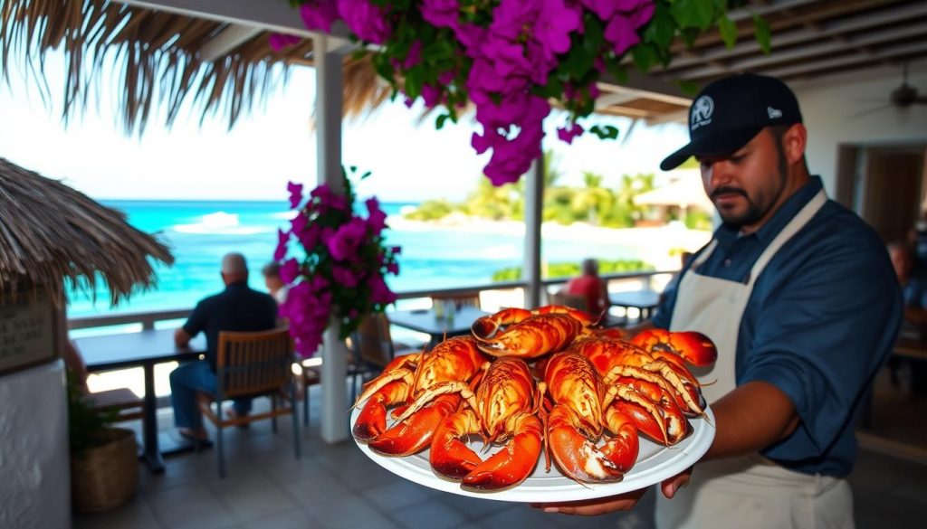 Anegada lobster restaurant Anegada lobster restaurant