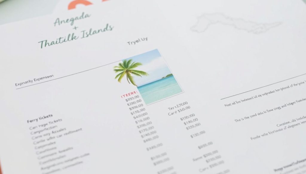 BVI travel expenses breakdown BVI travel expenses breakdown