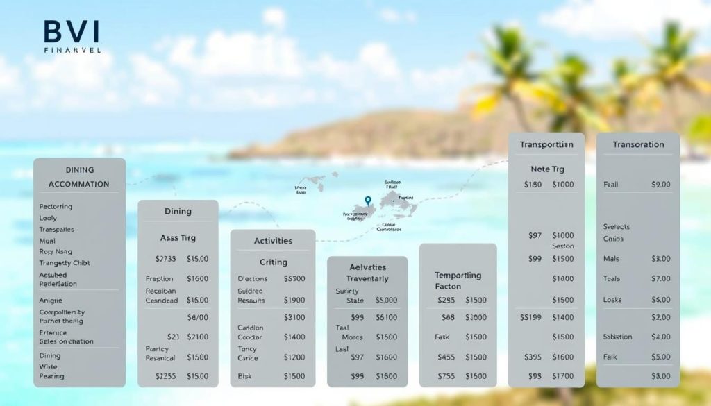 BVI travel expenses breakdown BVI travel expenses breakdown