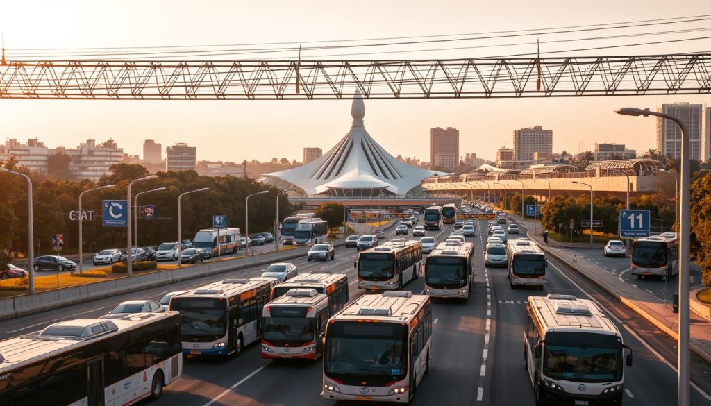 BrasÃlia's public transportation system BrasÃlia's public transportation system