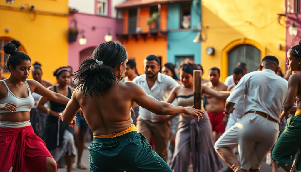 Capoeira class in Salvador Capoeira class in Salvador