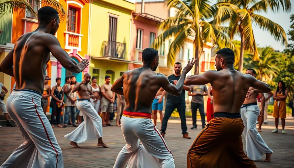 Capoeira training in Salvador Capoeira training in Salvador