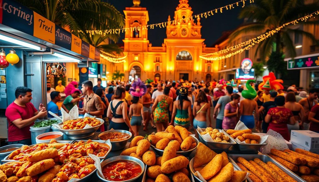 Carnaval food in Recife Carnaval food in Recife
