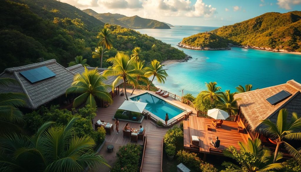 Eco-friendly resort in Jost Van Dyke Eco-friendly resort in Jost Van Dyke